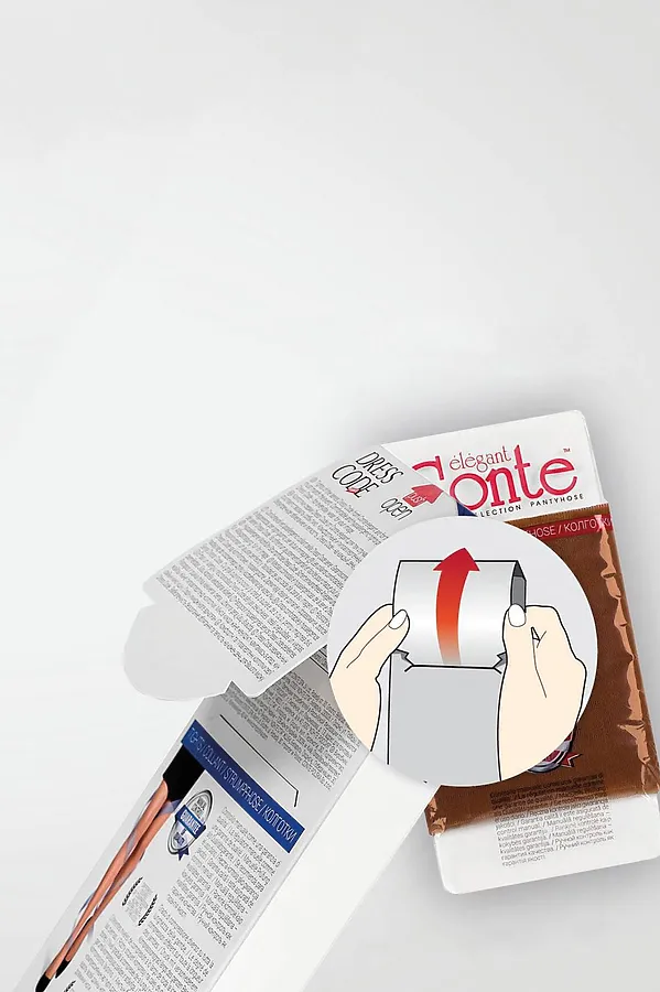 CONTE DRESS CODE/ДРЕСС КОД 8 Колготки женские с эффектом «второй кожи» (3 штуки) CONTE ELEGANT, biege - фото 2