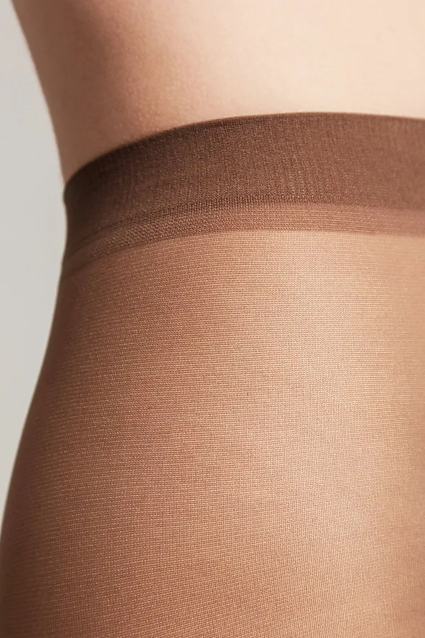 CONTE NUANCE/НЮАНС 20 Колготки женские с шортиками CONTE ELEGANT, bronze - фото 2
