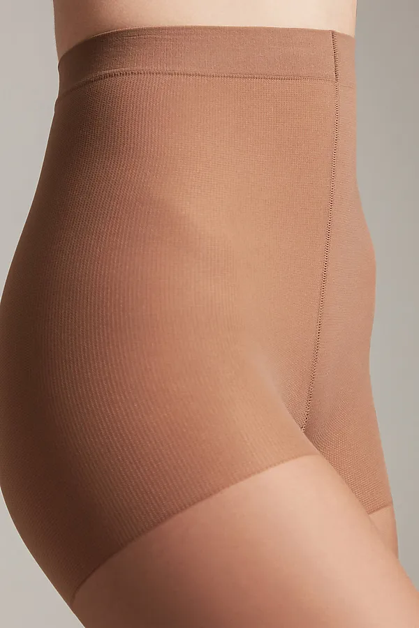 CONTE ACTIVE SOFT 20 Колготки женские с утягивающими шортиками для чувствительной кожи CONTE ELEGANT, bronze - фото 2