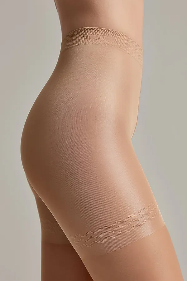 CONTE CONTROL 40 Колготки женские с утягивающими удлиненными шортиками CONTE ELEGANT, bronze - фото 2