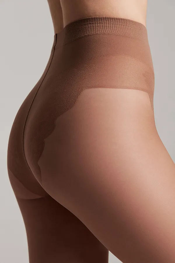 CONTE STYLE 40 Колготки женские с корректирующими трусиками для чувствительной кожи CONTE ELEGANT, bronze - фото 2