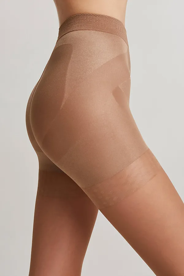 CONTE X-PRESS 40 Колготки женские с сильной коррекцией «7 зон» и эффектом push-up CONTE ELEGANT, bronze - фото 2