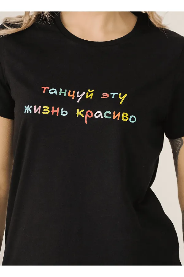 DEA MIA ФУФАЙКА ЖЕНСКАЯ 5609 DEA MIA, черный - фото 2