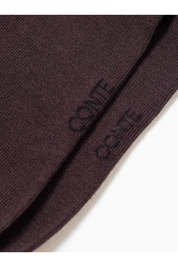 CONTE ACTIVE Носки женские хлопковые (удлиненные) CONTE ELEGANT, chocolate - фото 2