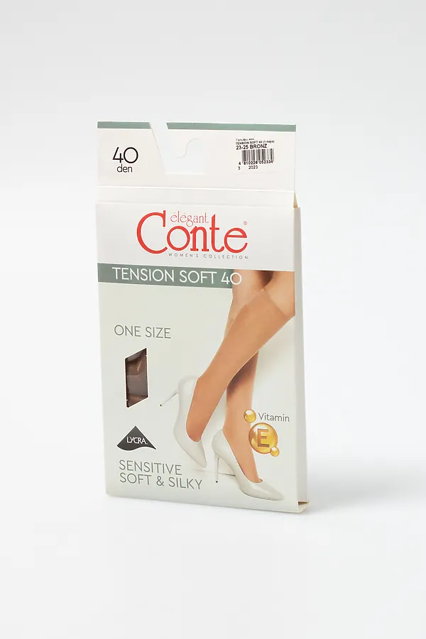 CONTE TENSION SOFT 40 (1 пара) Гольфы женские CONTE ELEGANT, bronze - фото 2