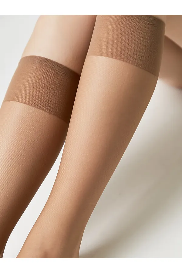 CONTE TENSION SOFT 20 (1 пара) Гольфы женские CONTE ELEGANT, bronze - фото 2