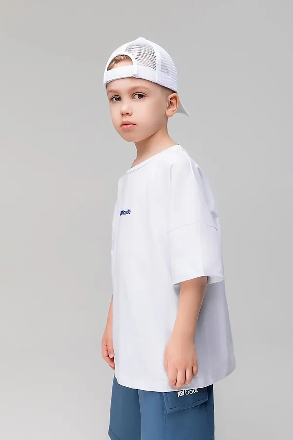 Футболка BODO, белый (деним) - фото 2