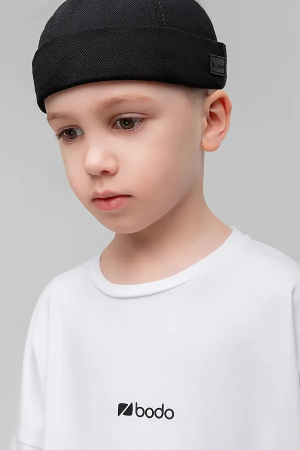 Футболка BODO, белый (черный) - фото 2