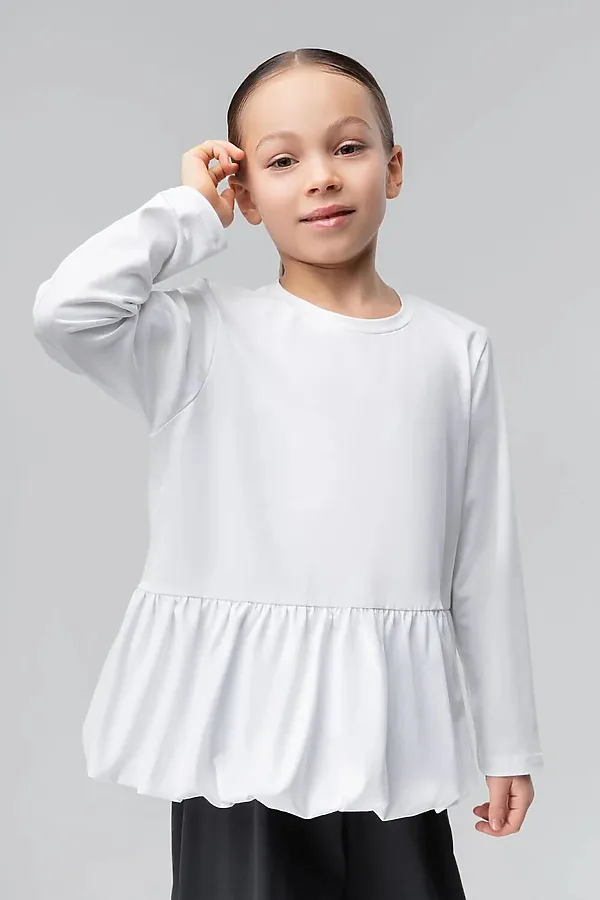 Лонгслив BODO, белый - фото 2