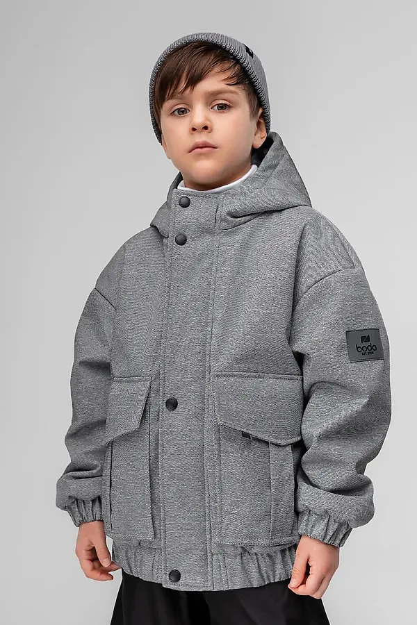 Куртка BODO, серый джинсовый - фото 2