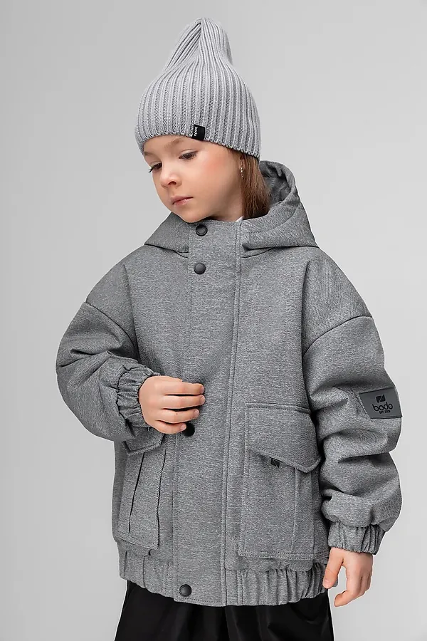 Куртка BODO, серый джинсовый - фото 2