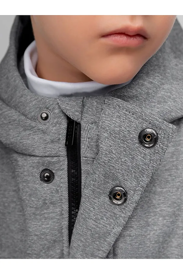 Куртка BODO, серый джинсовый - фото 2