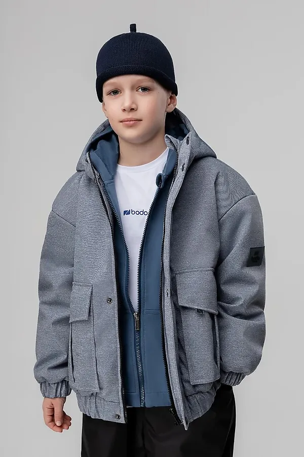 Куртка BODO, голубой джинсовый - фото 2