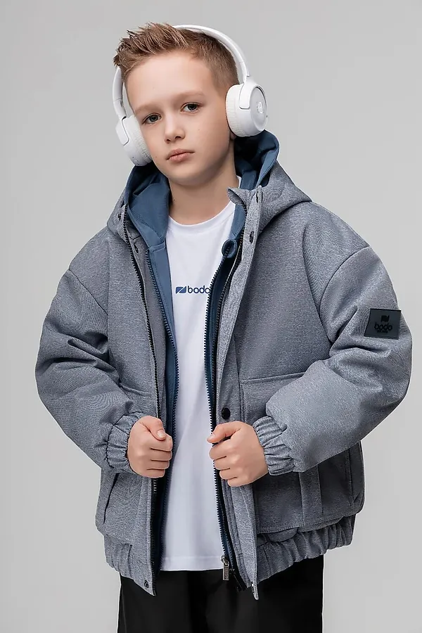 Куртка BODO, голубой джинсовый - фото 2