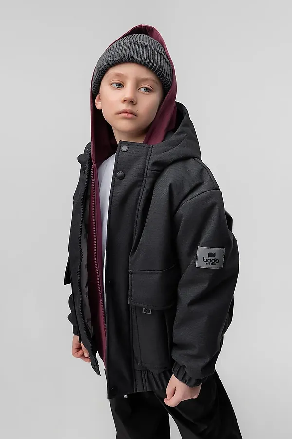 Куртка BODO, черный джинсовый - фото 2