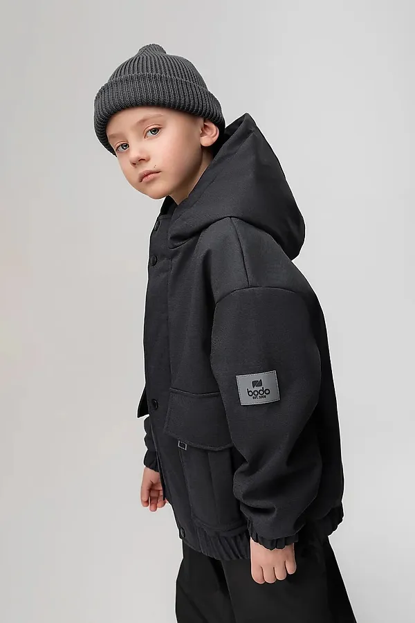 Куртка BODO, черный джинсовый - фото 2