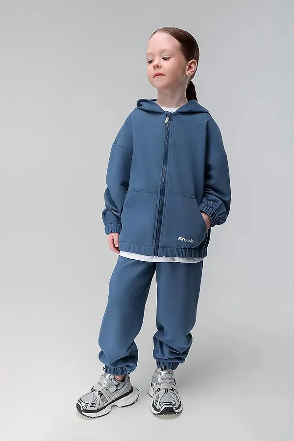 Костюм (Свитшот+Брюки) BODO, деним - фото 2