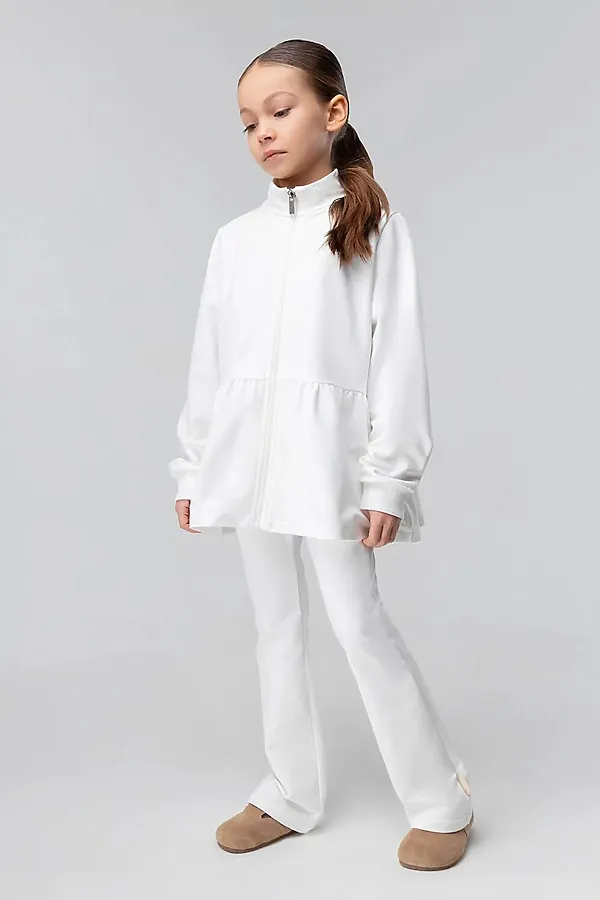 Костюм с баской BODO-S, тофу - фото 2