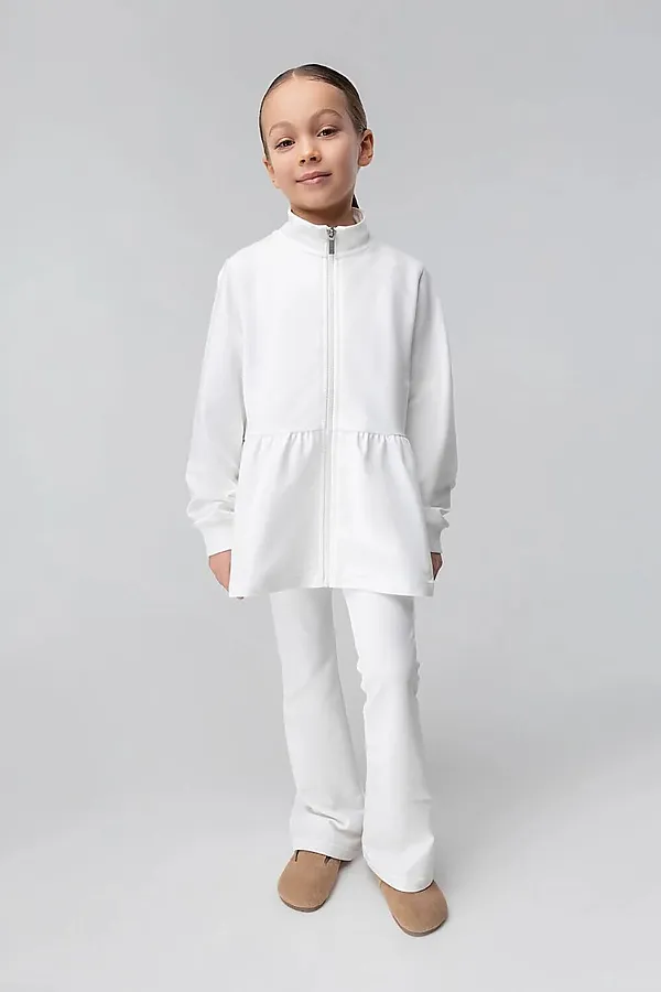 Костюм с баской BODO-S, тофу - фото 2