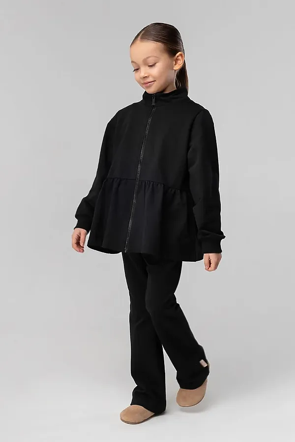 Костюм с баской BODO-S, черный - фото 2