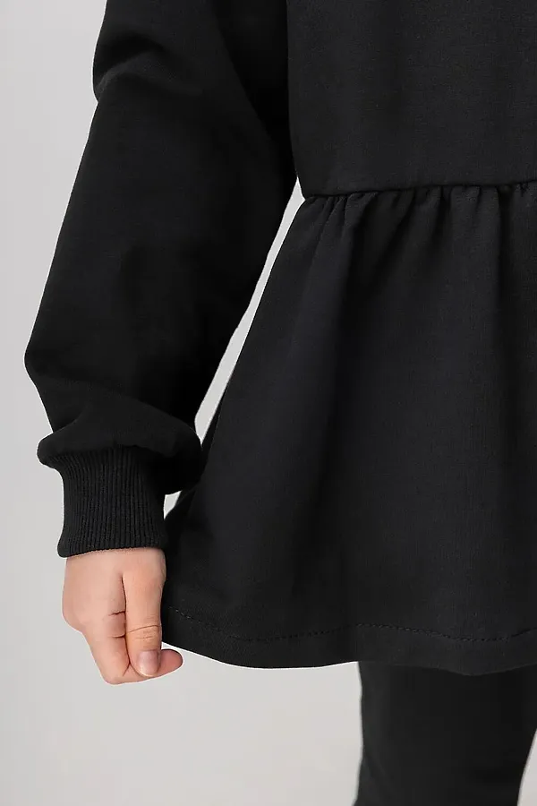 Костюм с баской BODO-S, черный - фото 2