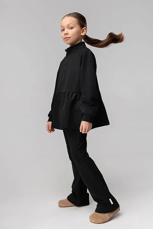 Костюм с баской BODO-S, черный - фото 2