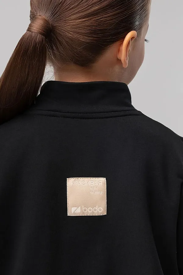 Костюм с баской BODO-S, черный - фото 2