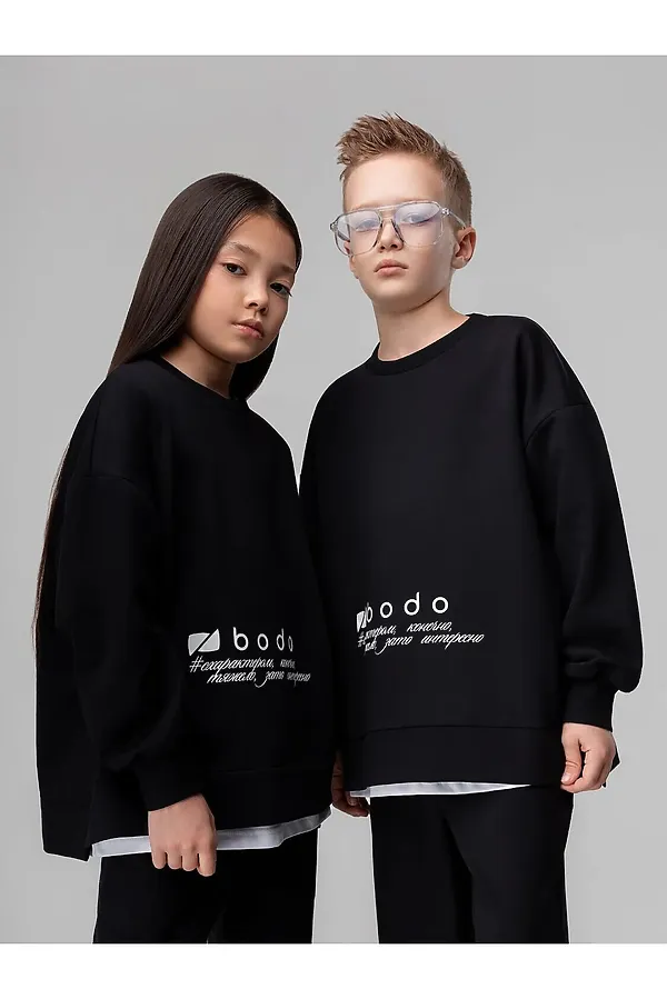 Костюм (Джемпер+Брюки) BODO-S, черный - фото 2