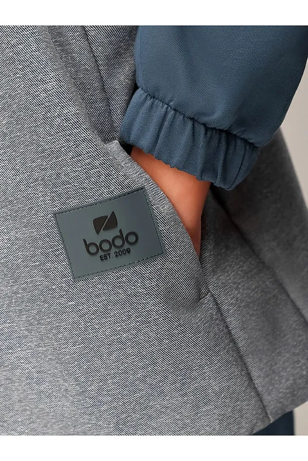 Жилет BODO, синий джинсовый - фото 2