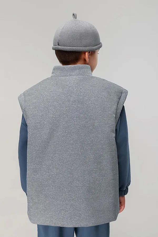 Жилет BODO, синий джинсовый - фото 2