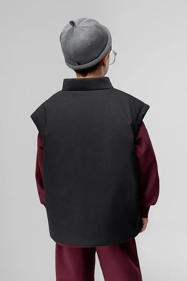 Жилет BODO, черный джинсовый - фото 2