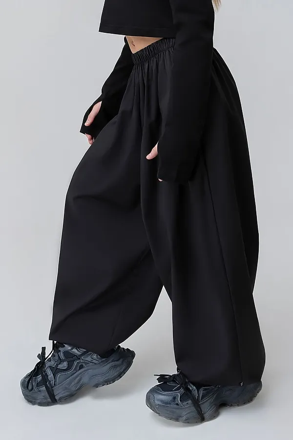 Брюки - алладины BODO, черный - фото 2