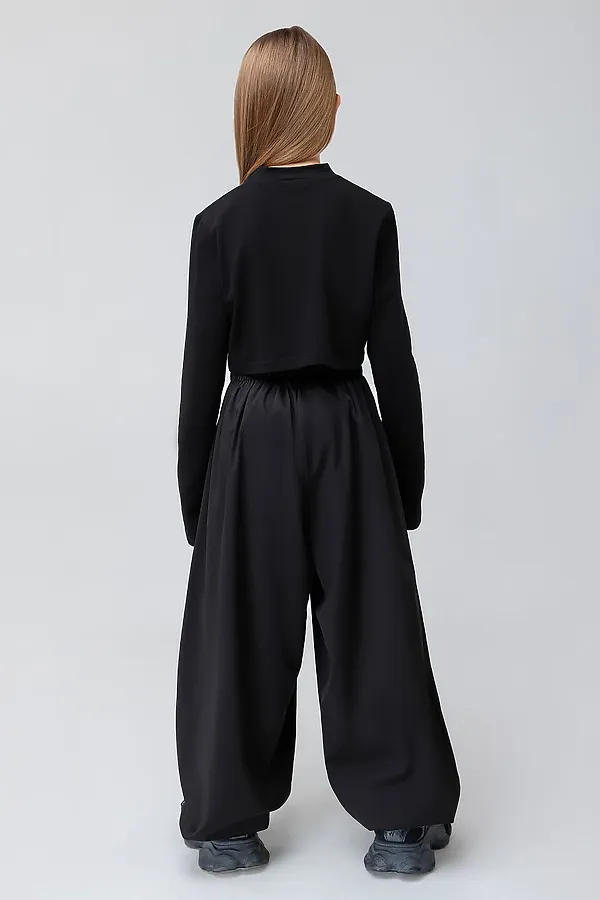 Брюки - алладины BODO, черный - фото 2