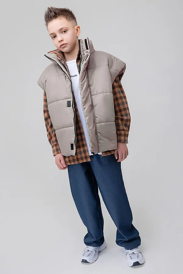 Жилет BODO-S, бежевый - фото 2