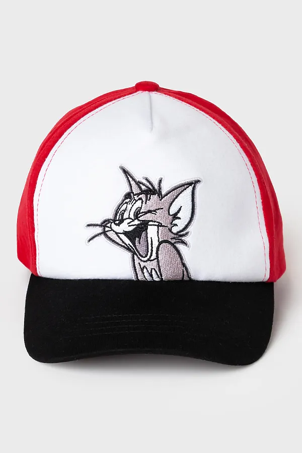 Кепка детская трикотажная для мальчиков PLAYTODAY, белый,черный,красный - фото 2