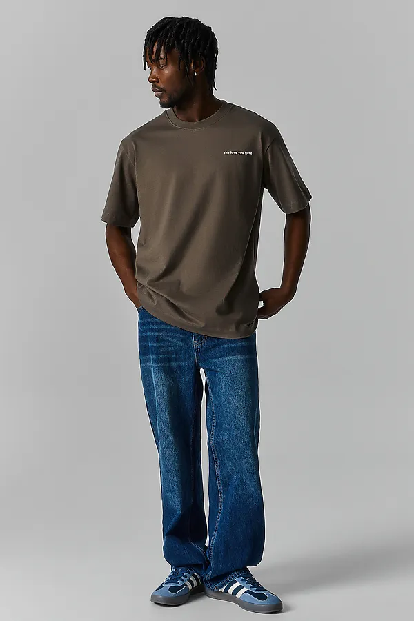 Футболка мужская MARK FORMELLE, табак +печать1 - фото 2