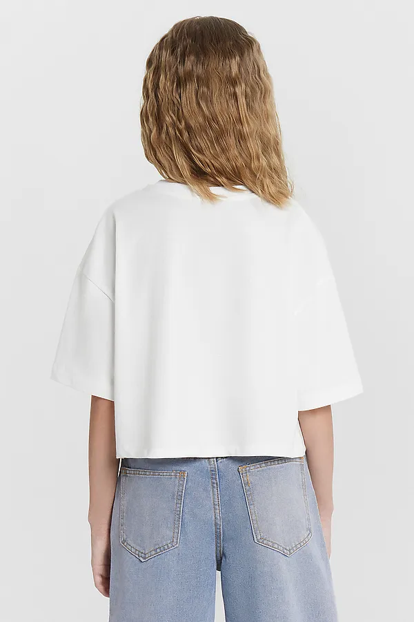 Футболка для девочек MARK FORMELLE, белый - фото 2