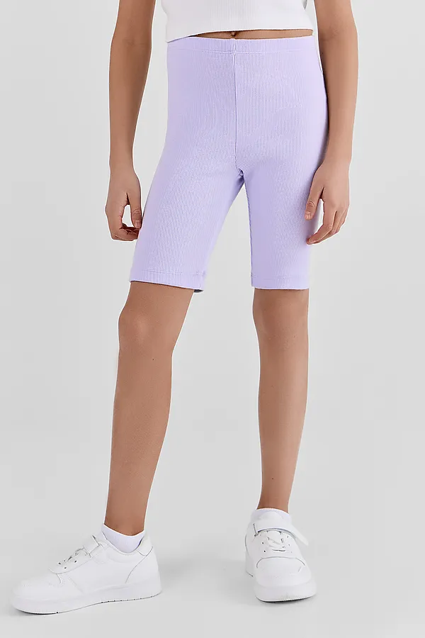 Велосипедки для девочек MARK FORMELLE, лиловый вереск - фото 2