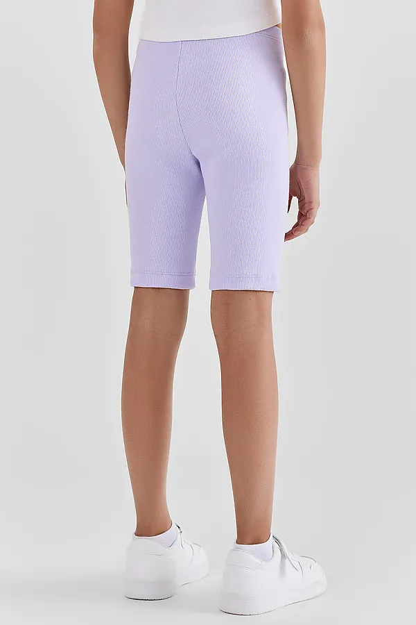 Велосипедки для девочек MARK FORMELLE, лиловый вереск - фото 2