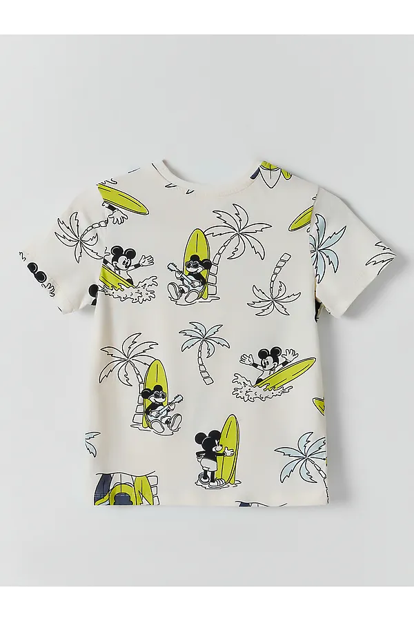 Комплект для мальчиков (футболка, шорты) MARK FORMELLE, пляжные мышата на молоке - фото 2