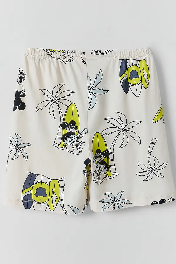 Комплект для мальчиков (футболка, шорты) MARK FORMELLE, пляжные мышата на молоке - фото 2