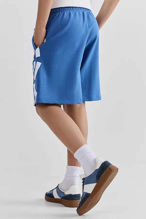 Шорты для мальчиков MARK FORMELLE, синий океан +печать - фото 2