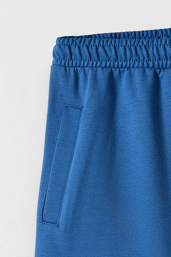 Шорты для мальчиков MARK FORMELLE, синий океан +печать - фото 2