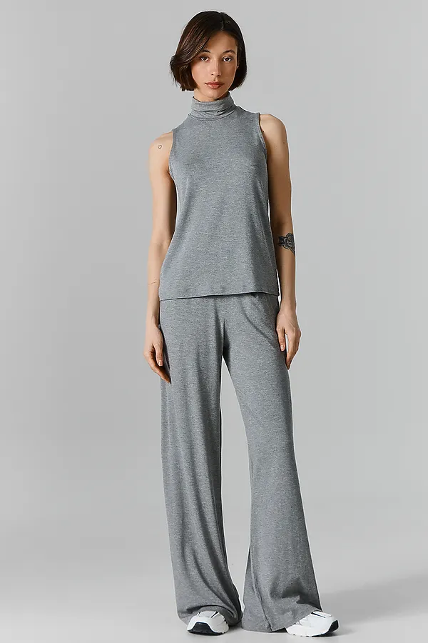 Брюки MARK FORMELLE, серый меланж - фото 2