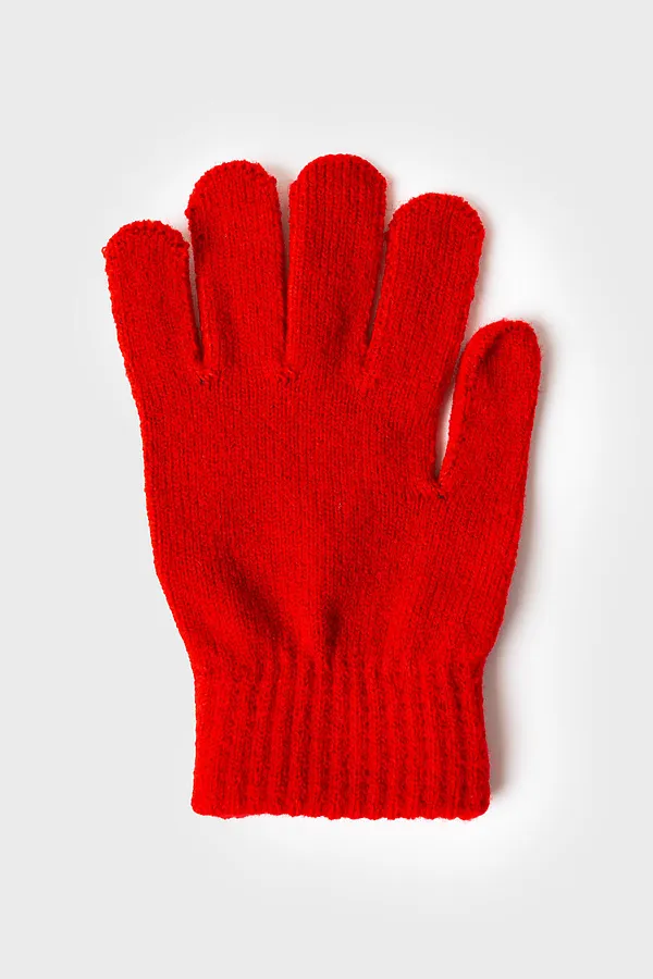 Комплект трикотажный для мальчиков: митенки, перчатки PLAYTODAY, черный,красный - фото 2