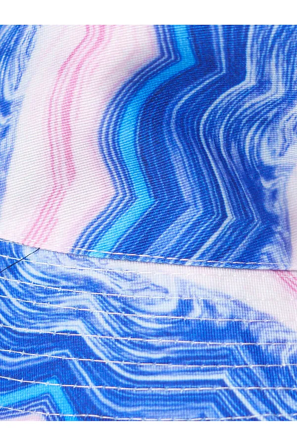 Панама текстильная для девочек PLAYTODAY, розовый,сиреневый - фото 2