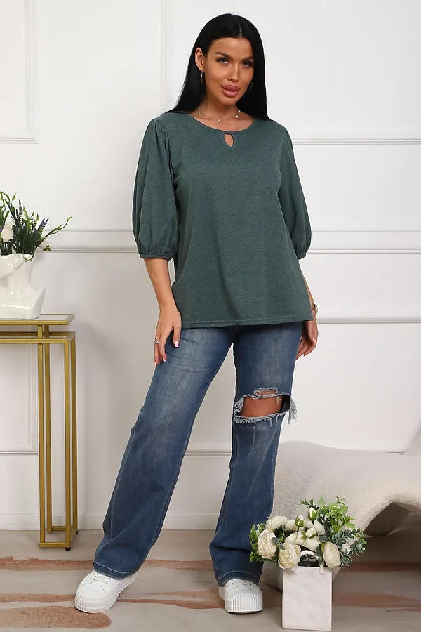 Туника 29541 НАТАЛИ, зеленый - фото 2
