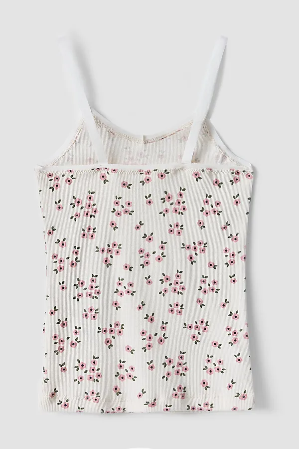 Майка для девочек MARK FORMELLE, цветочки на молочном - фото 2