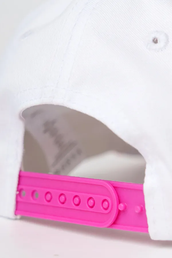 Кепка текстильная для девочек PLAYTODAY, белый - фото 2