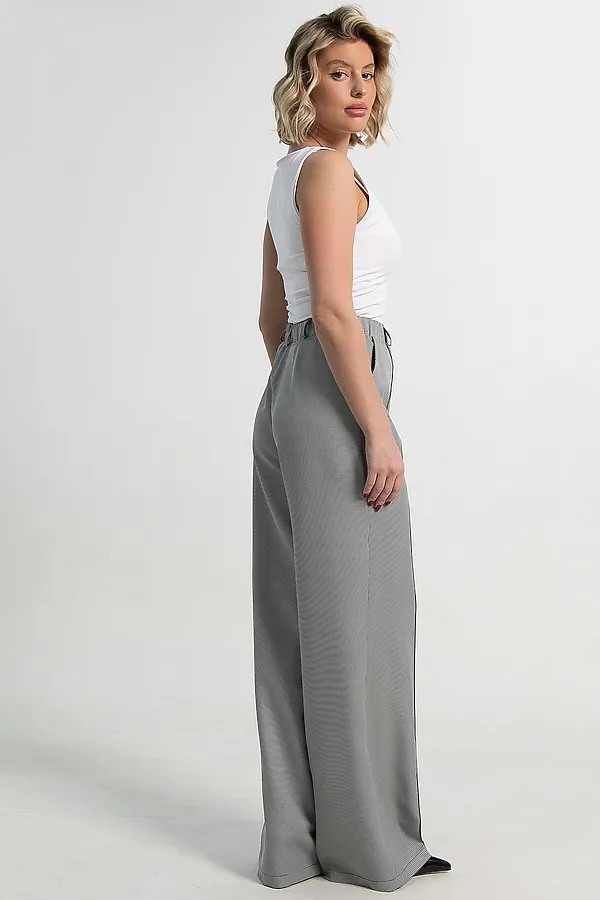 Брюки Космо НЬЮ LADY TAIGA, черно-белые - фото 2